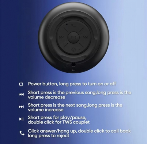 Lenovo Thinkplus K3 Pro Bluetooth Speaker - Boxă Portabilă Wireless, Sunet HIFI, Microfon Integrat [12]