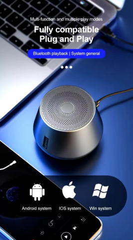 Lenovo Thinkplus K3 Pro Bluetooth Speaker - Boxă Portabilă Wireless, Sunet HIFI, Microfon Integrat [16]