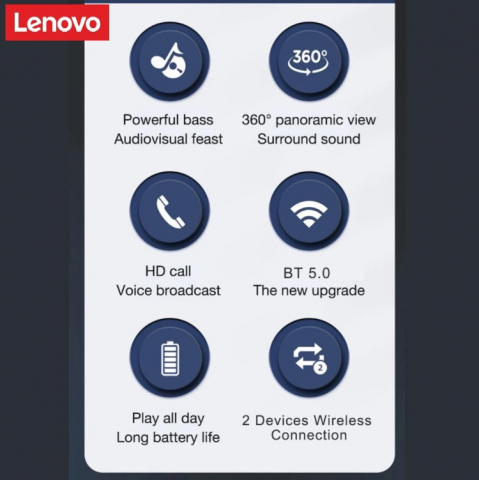 Boxa Portabila Lenovo K3, Bluetooth, Negru [13]