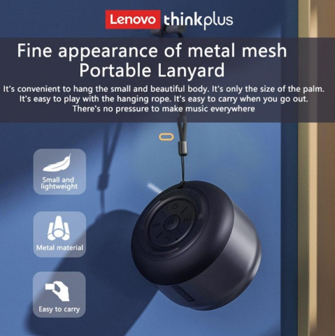 Boxa Portabila Lenovo K3, Bluetooth, Negru [9]