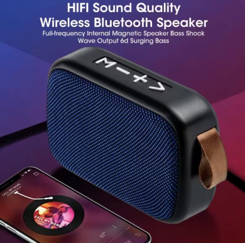 Boxa portabila wireless Tablepro MG2 bluetooth 3W cu radio FM si MP3 [4]