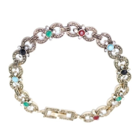 Bratari - Bratara ornament pentru femei, CRM, handmade, cu cristale