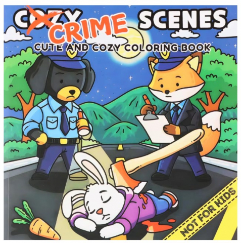 Birotica & Papetarie - Carte de Colorat pentru Adulți EVNC - Coloring Book COZY FRIENDS