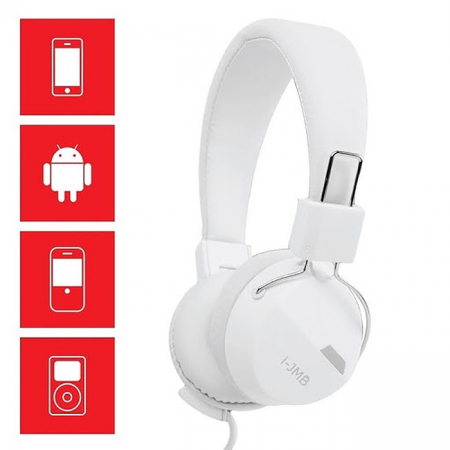 Casti audio On-Ear, GMO, albe [2]