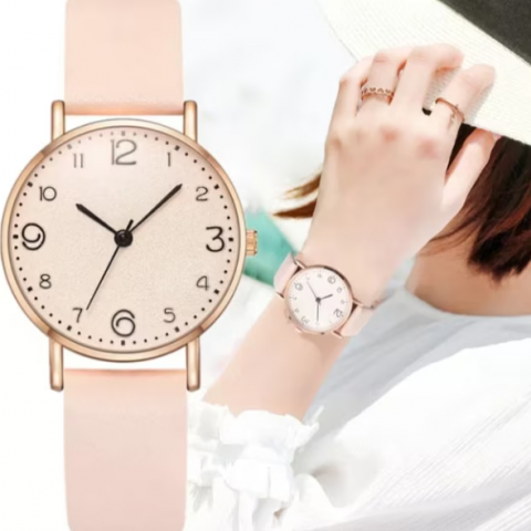 Ceas pentru fete si femei, CRM, elegant, beige [2]
