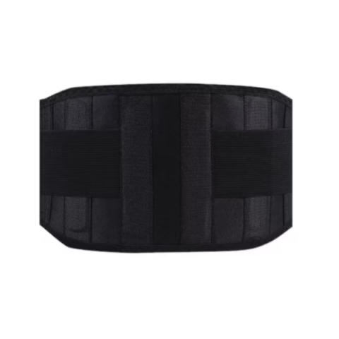 Centură suport lombar, CRM, corset cu turmalină și magneți, negru, 120 cm