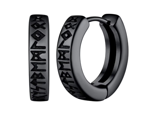 Cercei - Cercei bărbați, ADM, Dark Viking - oțel inoxidabil, stil retro/gotic