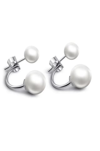 Cercei - Cercei eleganți cu perle EVNC – Pearl Soul | Cercei Argintii