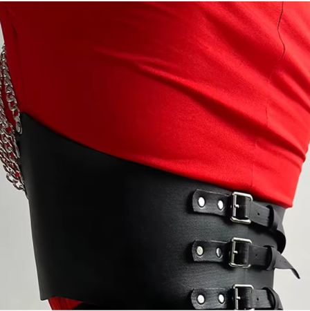 Corset cu Lanțuri EVNC - Belt Gothic, Potrivit pentru Orice Mărime [1]