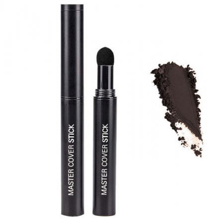 Creion cu fibre de par pentru acoperire goluri, EVNC, Stick Powder Water Proo, brunet [0]