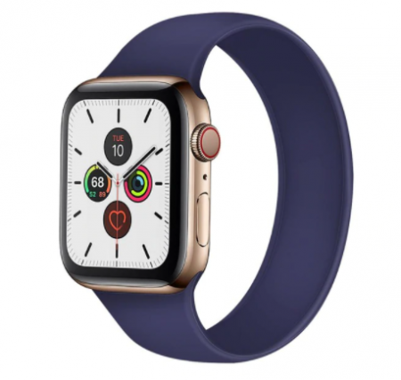 Curea elastica pentru Apple Watch, LoopBracelet, ADM, silicon, 42-44mm, albastra [0]