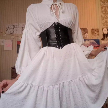 Curea lata pentru femei, ADM, Dark Desire, tip corset [1]