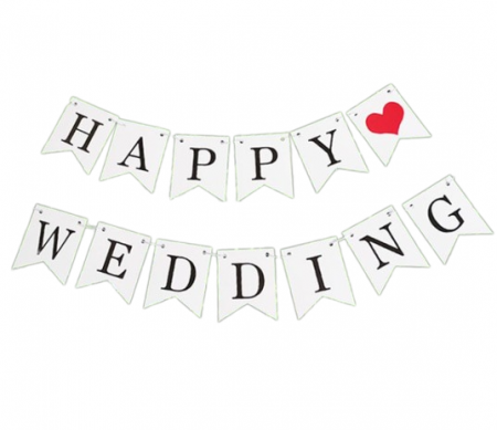 Decoratiuni - Decoratiune pentru pertecere cu mesaj, EVNC, Wedding Party