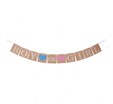 Decoratiune pentru petrecere, EVNC, Gender Reveal Party [2]