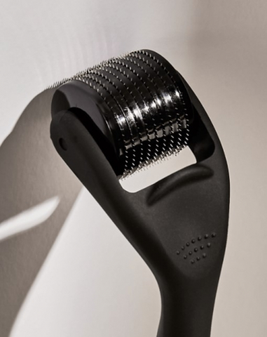 Derma-Roller pentru Creșterea Părului și Bărbii – Beard Roller 0.5mm [10]