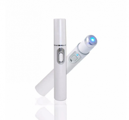 Dispozitiv cu lumina laser pentru tratarea varicelor si acneei, GMO, BlueLight Therapy, alb [1]