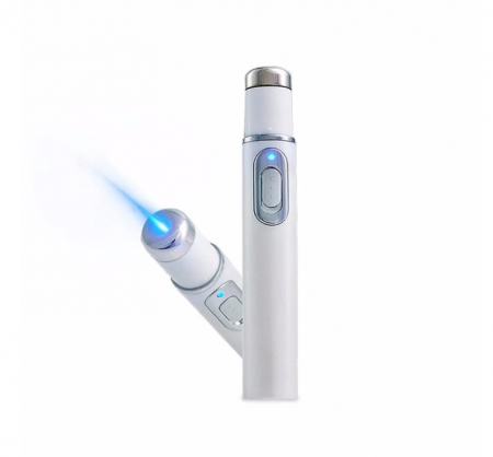 Dispozitiv cu lumina laser pentru tratarea varicelor si acneei, GMO, BlueLight Therapy, alb [2]