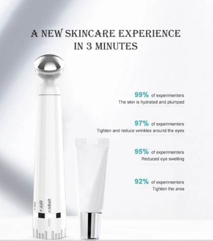 Dispozitiv facial IonGlow – portabil, micro-vibratii si ioni N, anti-cearcane [4]