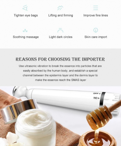 Dispozitiv facial IonGlow – portabil, micro-vibratii si ioni N, anti-cearcane [13]