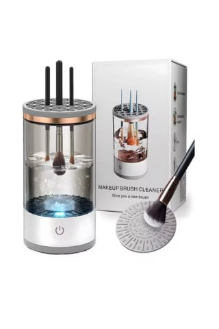 Aparate & Accesorii ingrijire personala - Dispozitiv electric EVNC pentru spălarea pensulelor – Makeup Brush Cleaner Automatic | Curățare Eficientă
