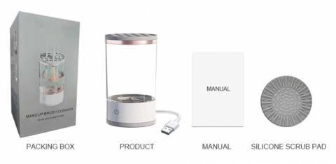 Dispozitiv electric EVNC pentru spălarea pensulelor – Makeup Brush Cleaner Automatic | Curățare Eficientă [5]