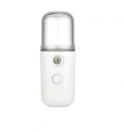 Dispozitiv facial pentru hidratarea fetei, GMO, curatare si hidratare ionica, alb [1]