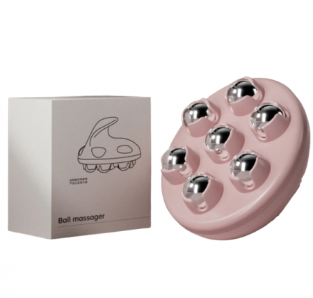 Ingrijire personala - Dispozitiv pentru masaj anticelulitic, EVNC, Multifunctional Massage Roller, 7 role mobile