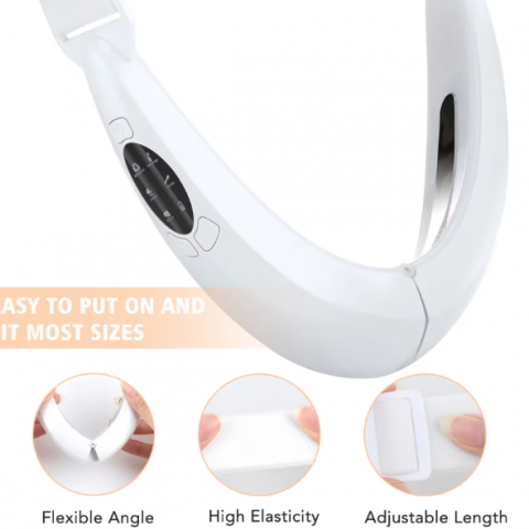 Dispozitiv V-Line Face, Photon Therapy Slimming Vibration, CRM, non-invaziv, pentru barbie, alb [2]