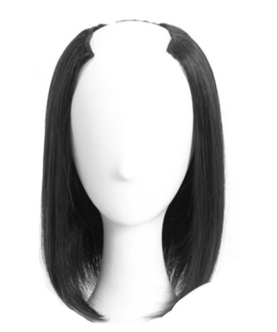 Accesorii pentru cap si par - Extensii pentru par clip-on, EVNC, U-Shaped Half Head, brunet natural