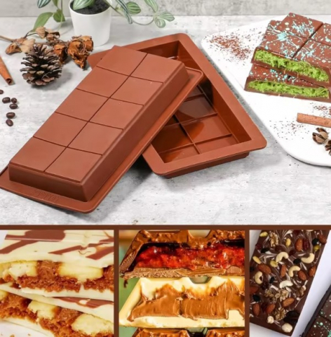 Formă de silicon EVNC – Chocolate Bar Mold | Creativitate în bucătărie [1]
