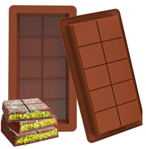 Formă de silicon EVNC – Chocolate Bar Mold | Creativitate în bucătărie [4]
