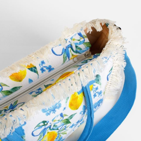 Geantă de Vară cu Model Lămâi EVNC - Lemon Love, 29x10x30cm [3]