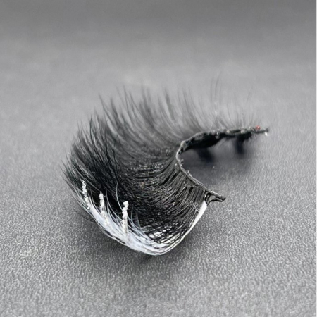 Gene false tip banda 3D colorate, EVNC, New Glitter Ombre, extra volum, reutilizabile, [2]