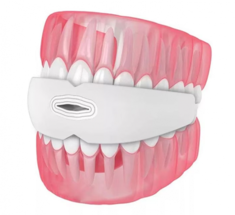 Gutiera bruxism, ADM, Good Sleep, din silicon, antisforait, alba [4]