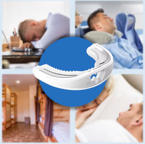Gutiera premium anti-bruxism si anti-sforait, ADM ZenSleep, protectie dentara ajustabila, confortabila si reutilizabila [4]