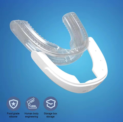 Gutiera premium anti-bruxism si anti-sforait, ADM ZenSleep, protectie dentara ajustabila, confortabila si reutilizabila [1]