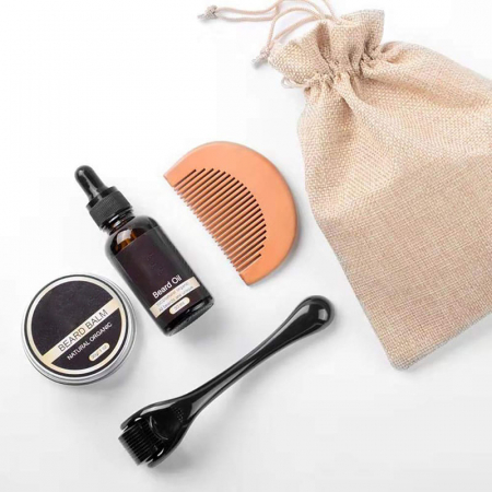 Kit complet pentru accelerare crestere barba si mustata, GMO, Rubeus Hagrid [1]