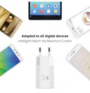 Incarcator de retea adaptiv cu fast charge, GMO, alb [1]