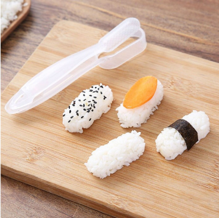Instrument pentru sushi nigiri, EVNC, Onigiri Rice Ball Maker, silicon [4]