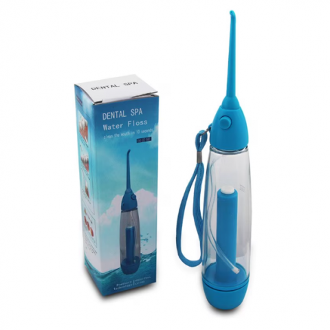 Irigator Oral /Dental Spa, CRM, WaterFloss, Manual, Portabil, Albastru, 70 ml [7]