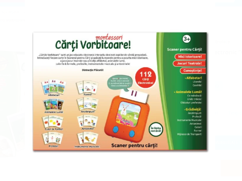 Jocuri de societate - Joc de Societate Educativ Electronic EVNC - Cărți Vorbitoare