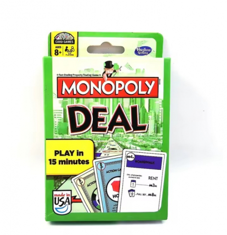 Jocuri de societate - Joc de societate Monopoly Deal – Card Game, Ediția 2024 | Distracție și Strategie