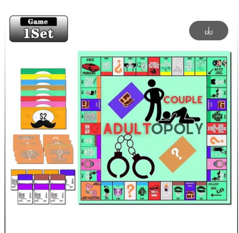 Joc de societate pentru adulti, EVNC, Adultopoly, potrivit pentru cupluri [2]