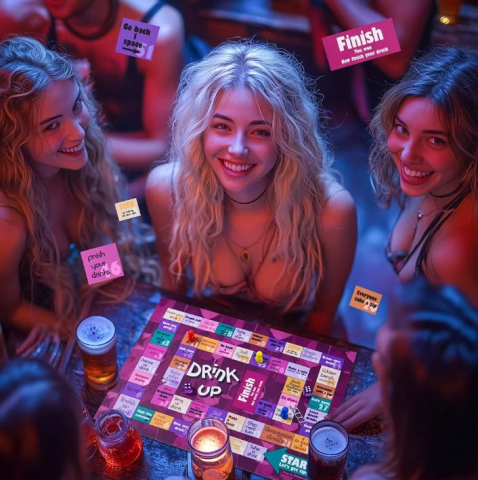 Joc de societate pentru adulți EVNC – Drinking Board Game | Distracție la petreceri [1]