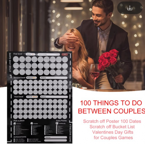 Joc pentru cupluri EVNC – 100 Things To Do Between Couples | Activități Distractive [1]
