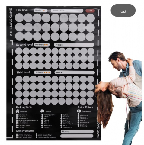 Joc pentru cupluri EVNC – 100 Things To Do Between Couples | Activități Distractive [3]