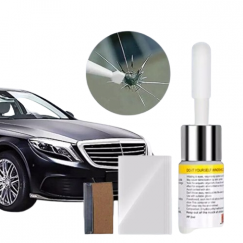 Accesorii diverse - Kit Reparare Parbriz și Geam Auto / Telefon, CRM, Sigilare Fisuri și Crăpături, 2 ml