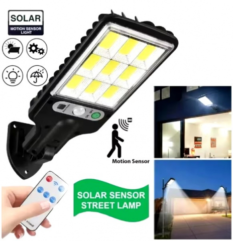 Lampă Solară cu Senzor EVNC – Sensor Street Lamp, 108 COB | Iluminare Eficientă [6]
