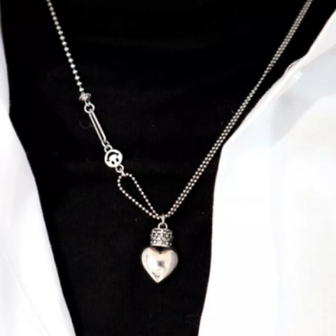 Lantisor Smile, SilverHeart, CRM, 42 + 5 cm [5]