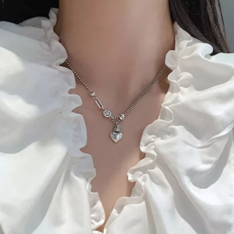 Fashion - Lantisor Smile, SilverHeart, CRM, 42 + 5 cm